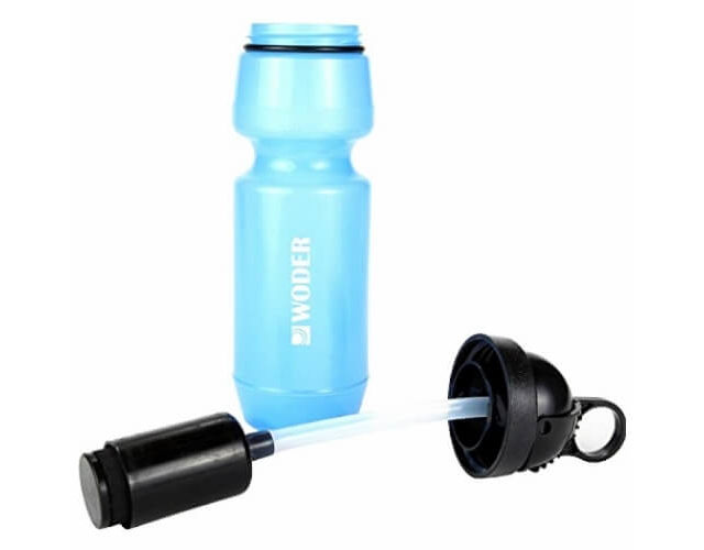 Woder 24-Sur Survival Water Filter Bottle