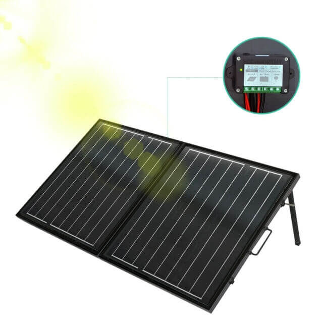 ECO-WORTHY Off-Grid Monocrystalline Portable Foldable Solar Panel