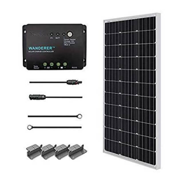 Renogy 100W Monocrystalline Solar Starter Kit
