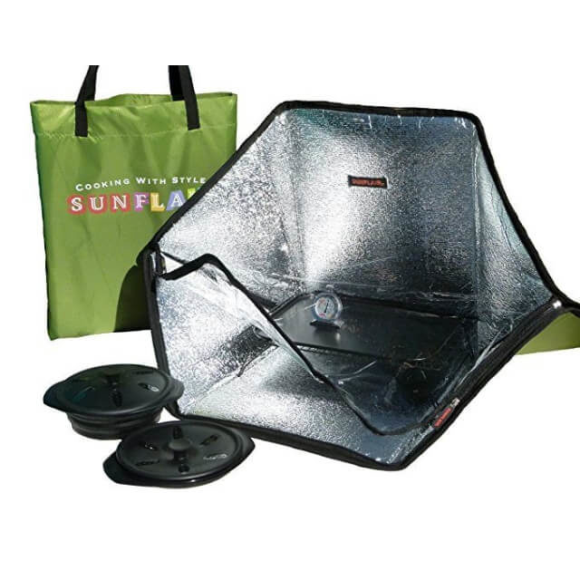Sunflair Portable Solar Oven with Complete Cookware