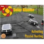Solar RoofBlaster Solar Attic Fan