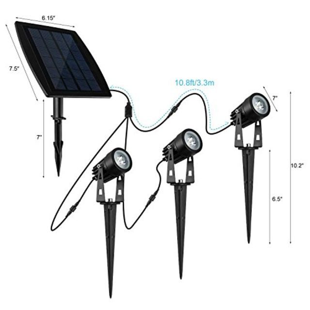 Findyouled Solar Spotlight