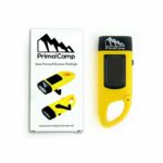 PrimalCamp Hand Crank Solar Powered Rechargeable LED Flashlight
